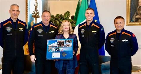 Meloni riceve gli astronauti Ax 3 Lo spazio è un settore strategico