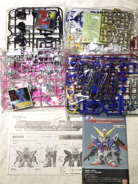 Strike freedom Gundam vs Destiny Gundam, Hobbies & Toys, Collectibles ...