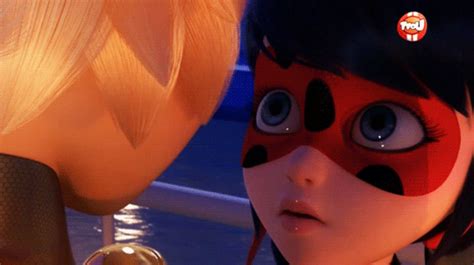 Ladybug And Cat Noir Kissing In Bed Gif Share the best gifs now