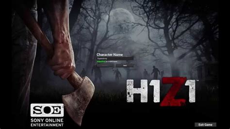 H1z1 First Play Game Play Footage Youtube