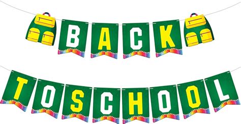 Katchon Back To School Banner For Decorations Large 10