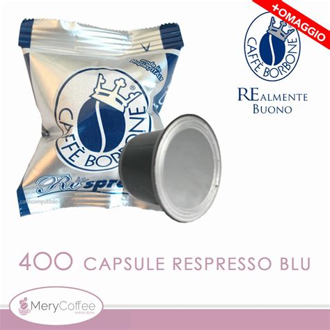 Capsule Borbone Respresso Miscela Blu Compatibili Nespresso