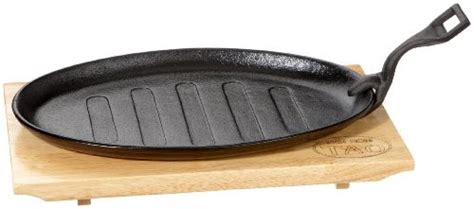 Sizzling Dishes & Platters (UK): Ken Hom Cast Iron Sizzling Dish