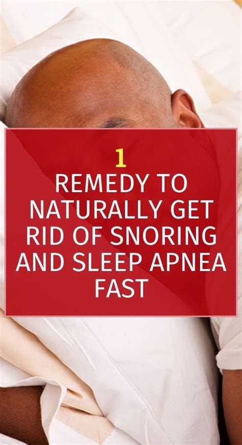 1 Remedy To Naturally Get Rid Of Snoring And Sleep Apnea Fast