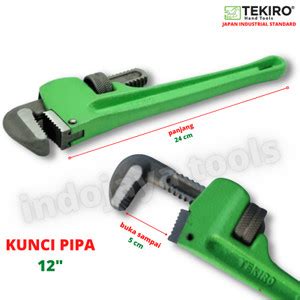 Jual TEKIRO KUNCI PIPA 12" - PIPE WRENCH 12 INCH - KUNCI PIPA AIR - Kab. Bekasi - indojaya tools ...