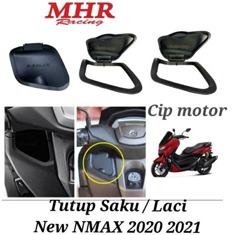 Jual Cover Tutup Bagasi Saku Laci New Nmax Sebelah Kiri