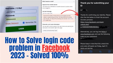 Facebook Not Sending Code Or Login Code Problem Solution