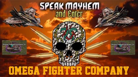 War Commander Speak Mayhem And Enter Omega Fighter Company