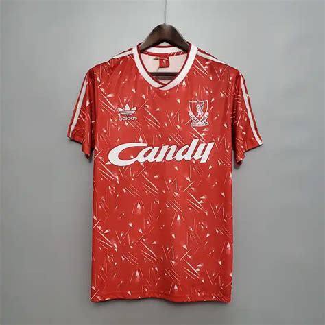 Retro 1989 91 Liverpool Soccer Jersey Home Soccer Jersey Yupoo