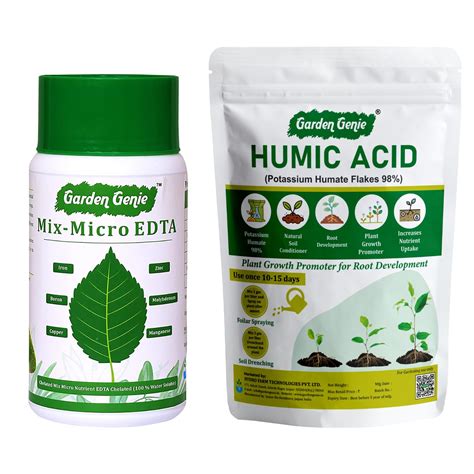 Garden Genie Mix Micronutrient Fertilizer Edta Chelated G Humic