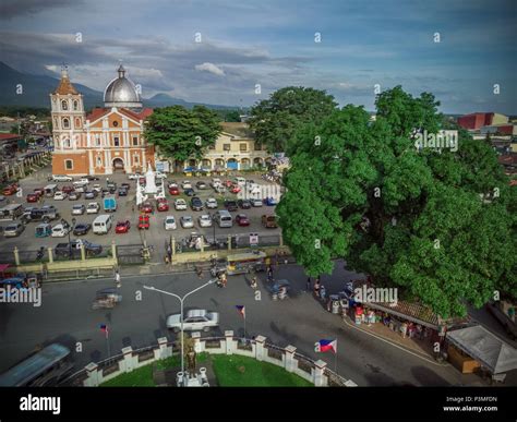 Afternoon Aerial Aspects Of San Pablo City Cathedral Taken From The