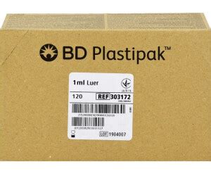 Becton Dickinson Bd Plastipak Tuberkulinspritzen Ohne Kan Le X Ml