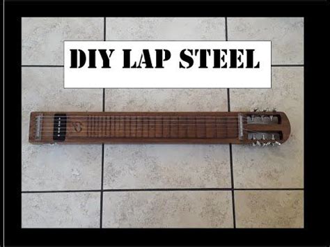 DIY Lap steel Guitar by TRN DIY | Lap steel guitar, Lap steel, Steel guitar