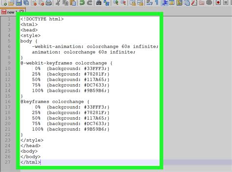 How to Set Background Color in HTML & CSS