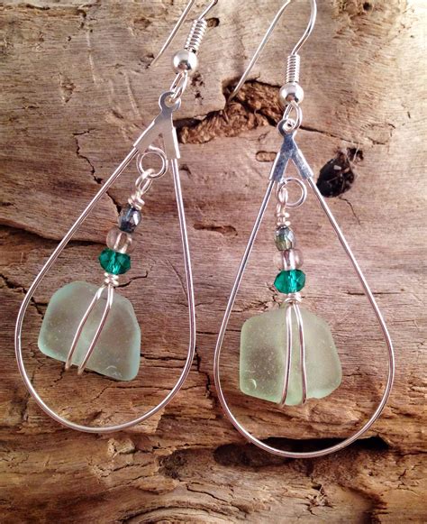 Sea Foam Green Earrings