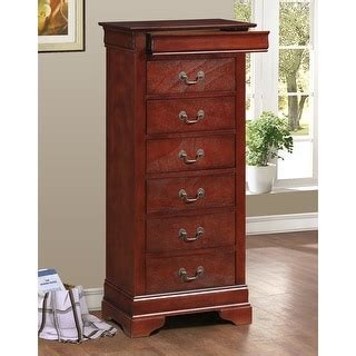 Copper Grove Aibling Cherry 7 Drawer Lingerie Chest Bed Bath Beyond