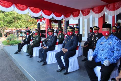 Pemkab Sanggau Gelar Upacara HUT RI Ke 75 Dengan Menerapkan Protokol