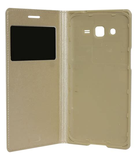 Dmg Gold Flip Covers For Samsung Galaxy Grand G Flip Covers