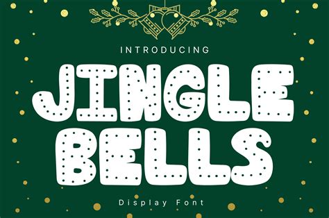 Jingle Bells Font By AchiArt Creative Fabrica