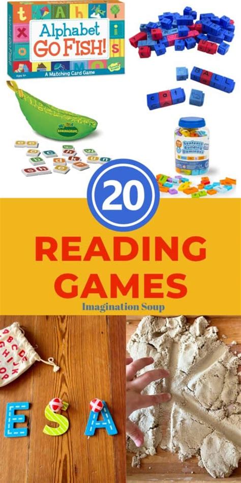 20 Favorite Reading Games for Kids - Imagination Soup