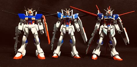 【ガンプラhg・rg】フォースインパルスガンダムの成型色とスタイルを比較してみた Zacco