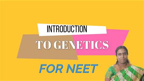 Introduction To Genetics Youtube