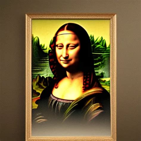 Dwayne Johnson Mona Lisa Inspired Painting 8k High Stable Diffusion