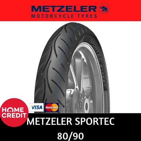 Metzeler Sportec Street Tubeless Tire 80 90 14 SCOOTER TIRES Lazada PH