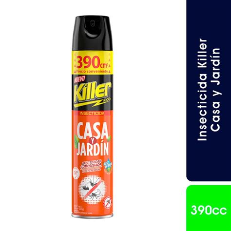 Insecticida En Aerosol 390 Cc Casa And Jardín Killer Buale