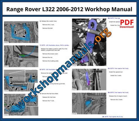 Range Rover L322 Workshop Repair Manual 2006 2012