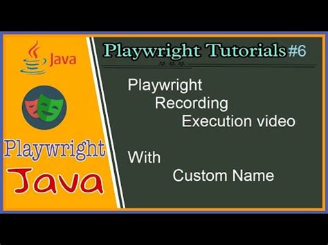 Tutorials 6 Playwright Java How To Record Playwright Tests