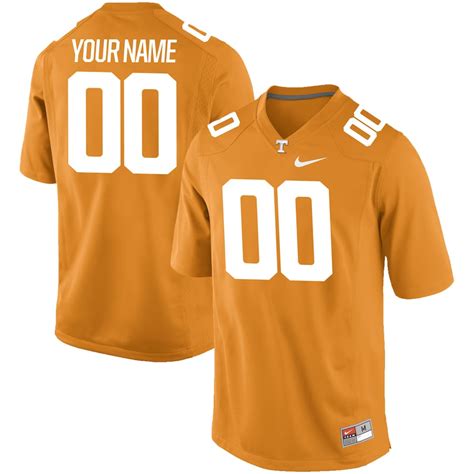 Mens Tennessee Orange Tennessee Volunteers Nike Custom Game Jersey