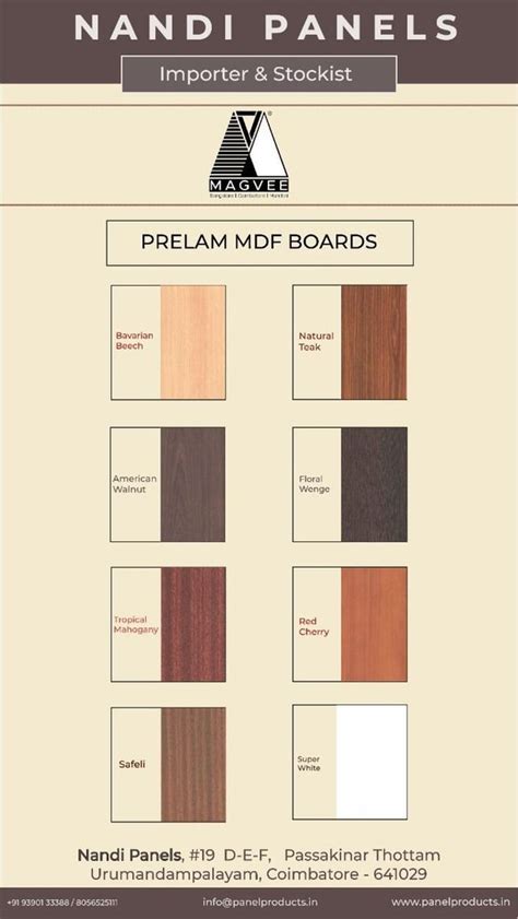 Balaji Popular Prelaminated Mdf Board For Making Furniture At Rs