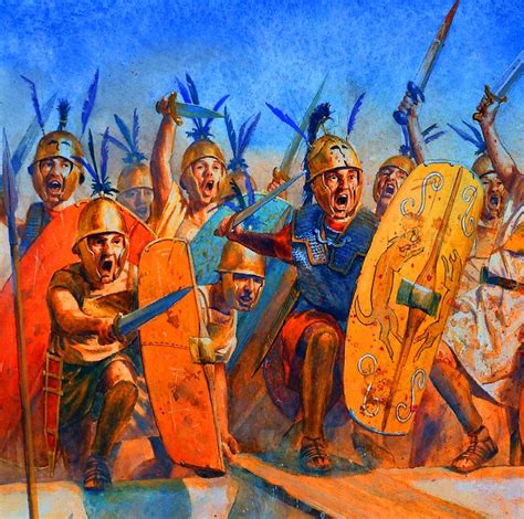 Roman Legion Besieging Carthage Punic Wars Roman History Ancient Armor