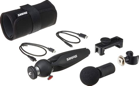Amazon.com: Shure MV88+ Video Kit with Digital Stereo Condenser ...