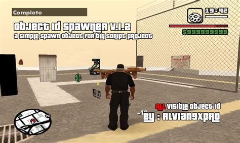 Gta San Andreas Object Spawner V12 Pc All Object Id Mod