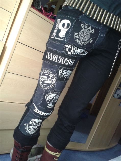 Wardrobe Pants Punk Outfits Punk Jackets Crust Punk