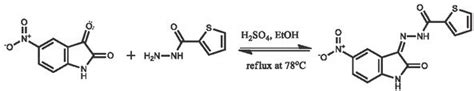 Synthesis Route Of N’ 5 Nitro 2 Oxoindolin 3 Ylidene Download Scientific Diagram