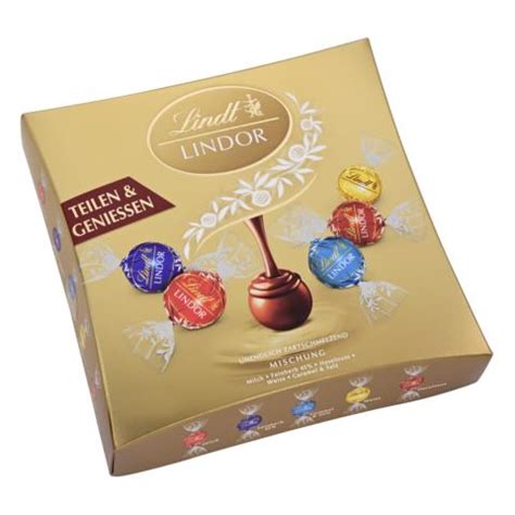 Lindt Praline Lindor Mischung G S Waren Zimmermann