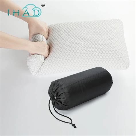 Portable Travel Memory Pillow Can Be Accommodated Travel Slow Rebound Office Health Soft