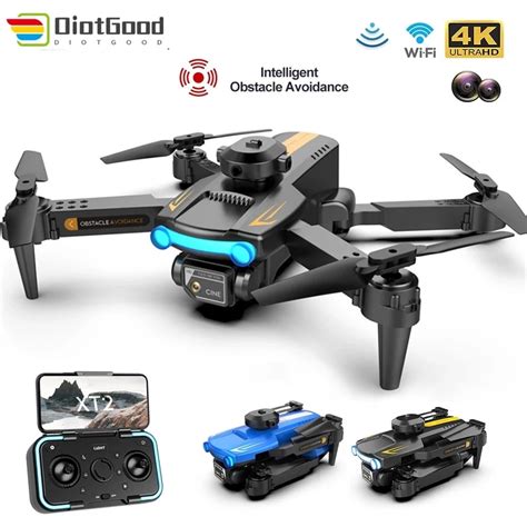 Mini Drone F Pro K Hd C Mera Dupla Obstacle Evitance Wifi Fpv