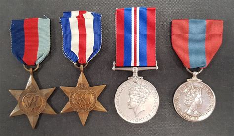 Def War Eff Med Caughey Aptc Worcestershire Medal Service Ltd