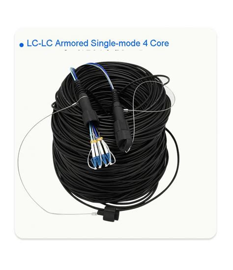 M G Armored Fiber Patch Cord Lc To Lc Carrier Grade Pigtail