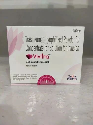 Zydus Ingenia Trastuzumab Lyophilized Powder Vivitra 440mg Injection