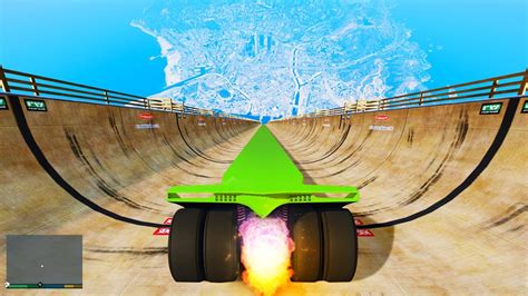 World S LONGEST Cars Vs MEGA RAMP In GTA 5 YouTube