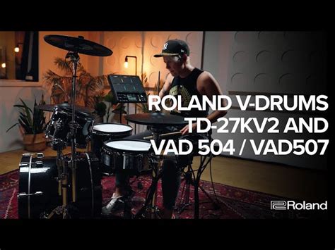 ROLAND VAD507 Kit V Drums Acoustic Design E Drum Set Kytary At