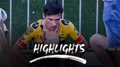 Primoz Roglic Wounded In Ridiculous Crash In Final M As Mads