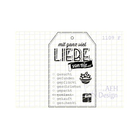 AEH Design Gummistempel 1131F Nicht öffnen Label Geschenk Paket Fre