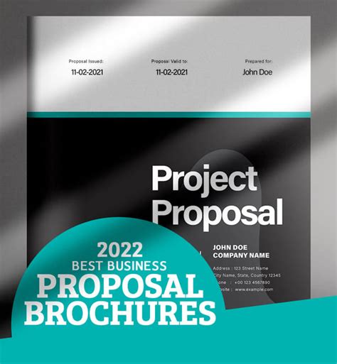 20 Best Proposal Brochure Templates Of 2022 Graphic Design Junction