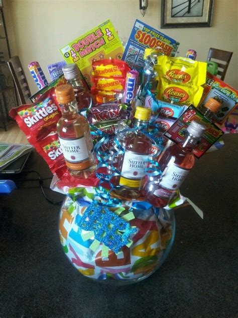 Pin By Lauren Karaliunas On T Ideas Candy Bouquet Candy Bouquet Diy Liquor Bouquet